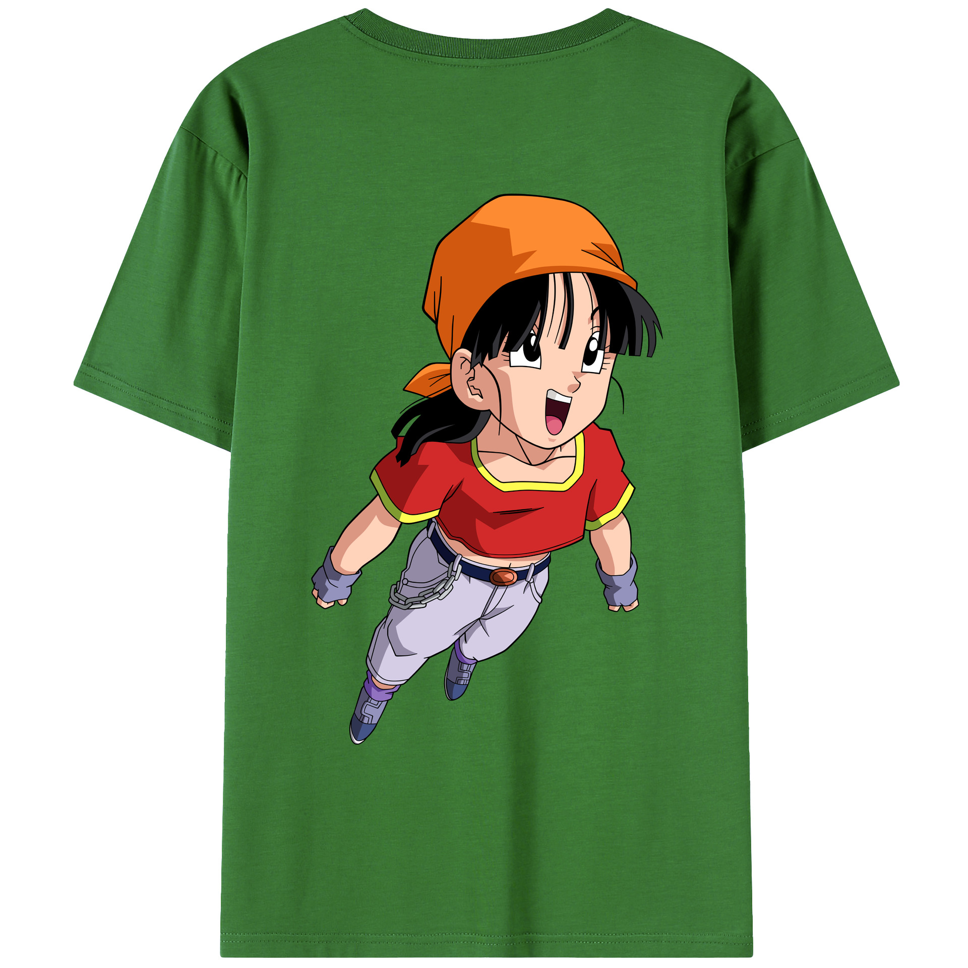 （画像用） ドラゴンボール パン DRAGON BALL Pan レディース半袖Tシャツ(バックプリント)